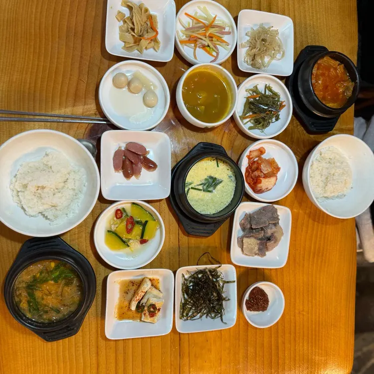 한식집 대표 사진