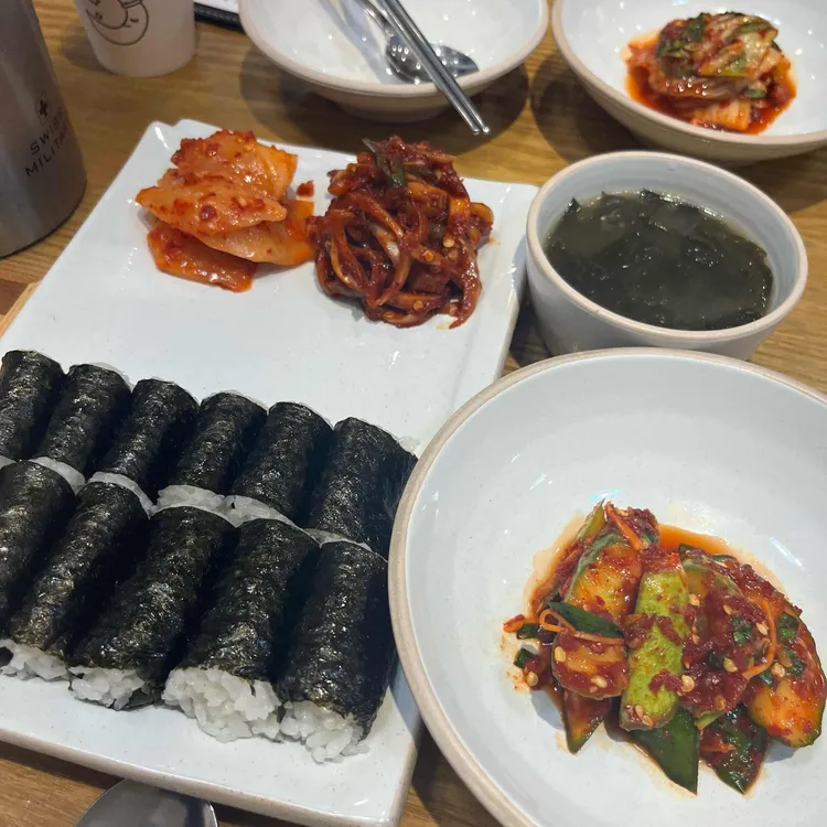 미가 들깨수제비 충무김밥 대표 사진
