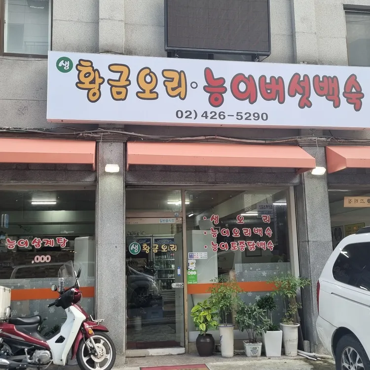 생 황금오리 능이버섯백숙 대표 사진
