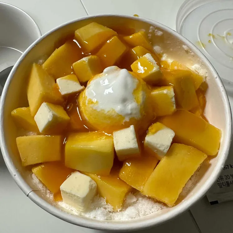설빙 대표 사진