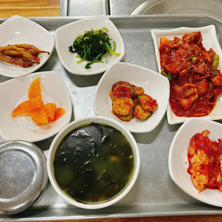 우정식당 대표 사진