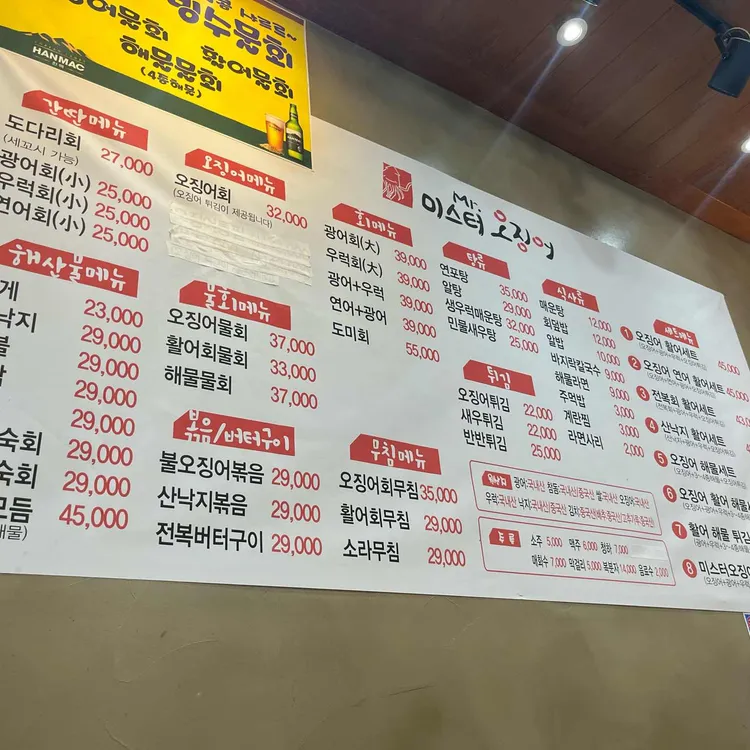 미스터오징어 대표 사진
