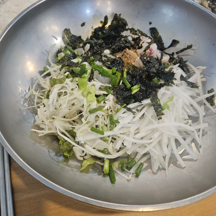 장수물회 대표 사진