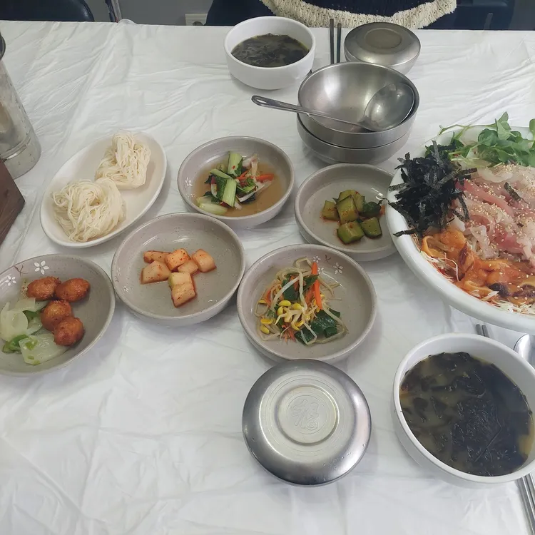 택지물회 대표 사진