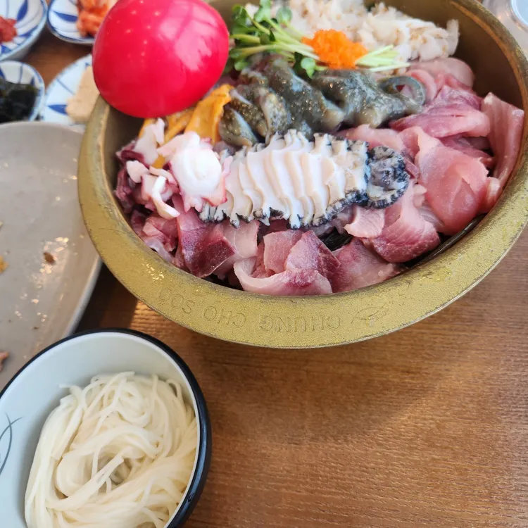 청초수물회 사진 1