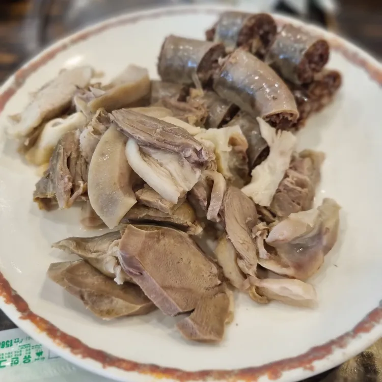 한국 순대국 대표 사진