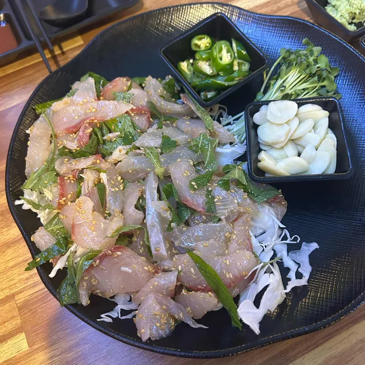 깻잎막회 대표 사진