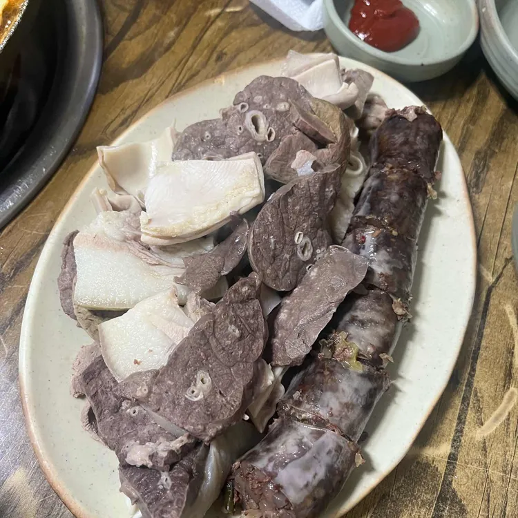 광천순대 대표 사진