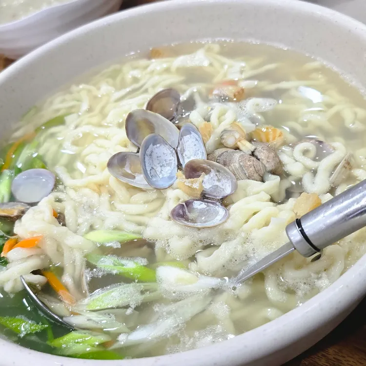청정바지락칼국수 대표 사진
