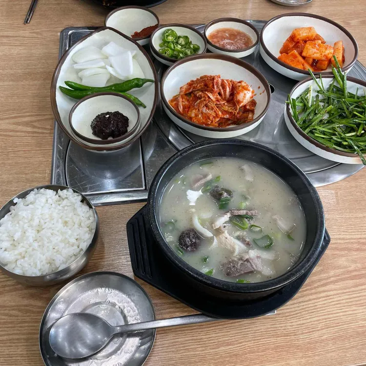 자양순대국 대표 사진