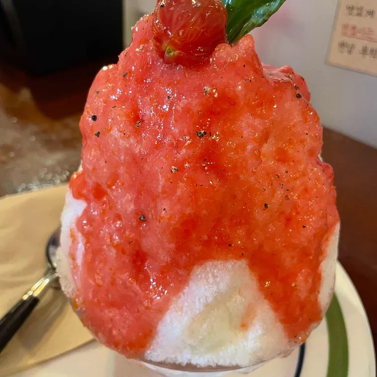 도쿄빙수 대표 사진