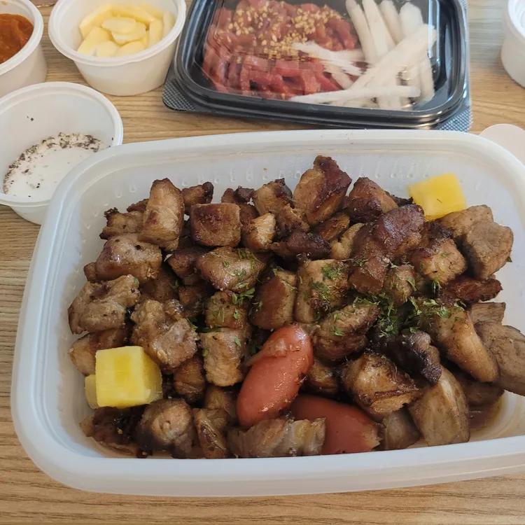 레전드 고기한상 대표 사진
