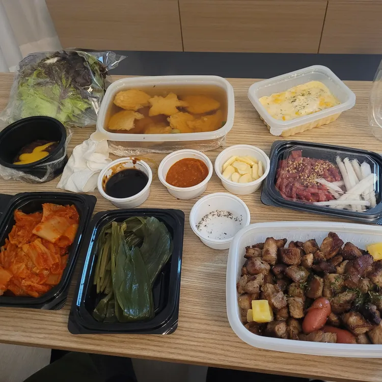 레전드 고기한상 대표 사진
