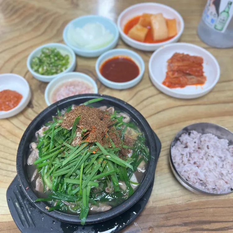 시골순대 사진