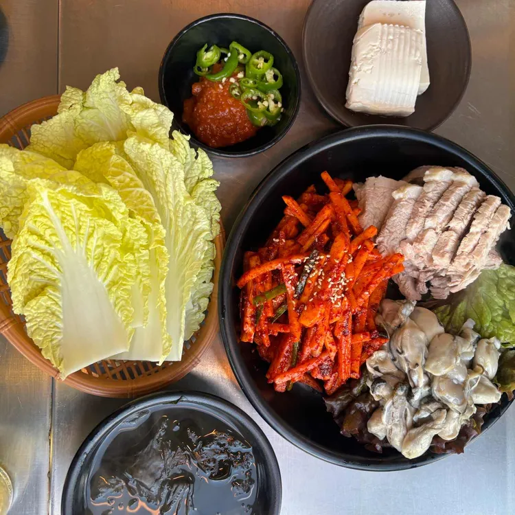 산오징어비빔회양푼무침 대표 사진