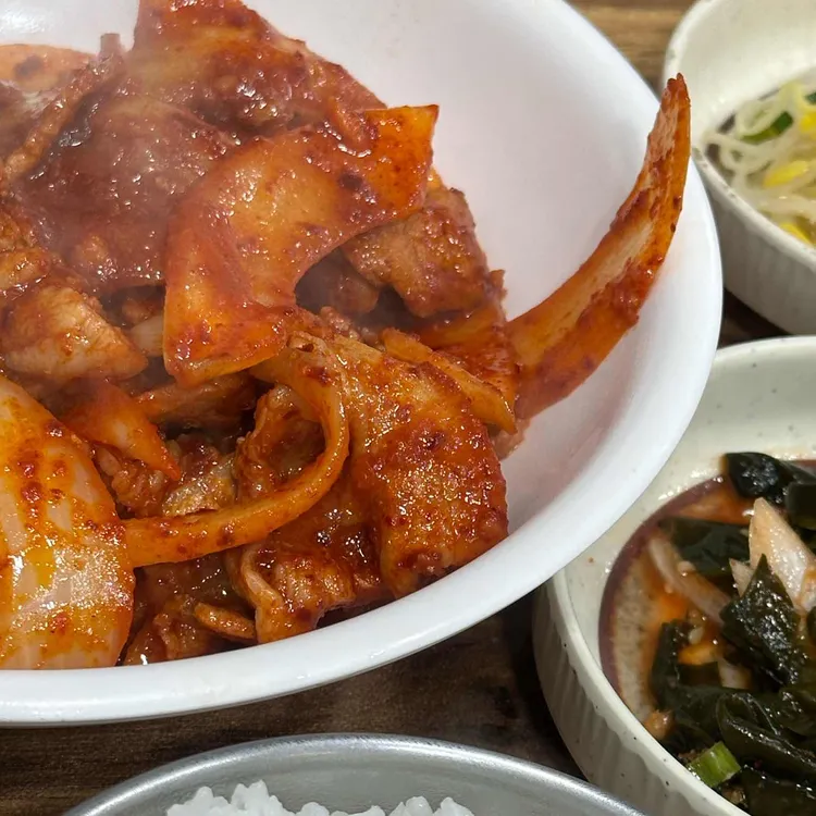 우정식당 대표 사진