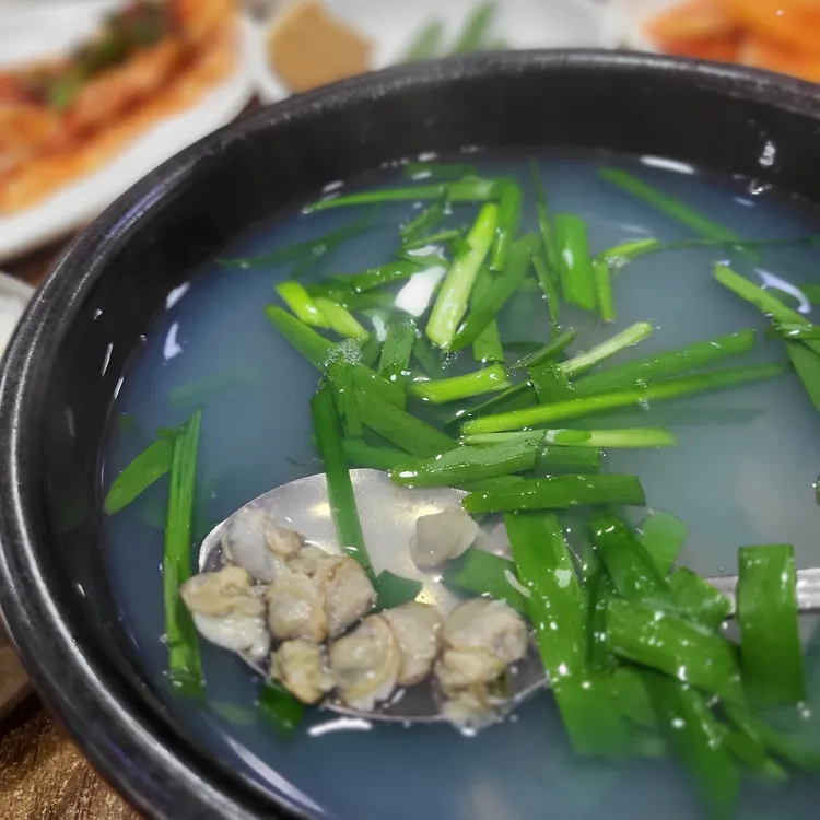 섬진강재첩국 대표 사진