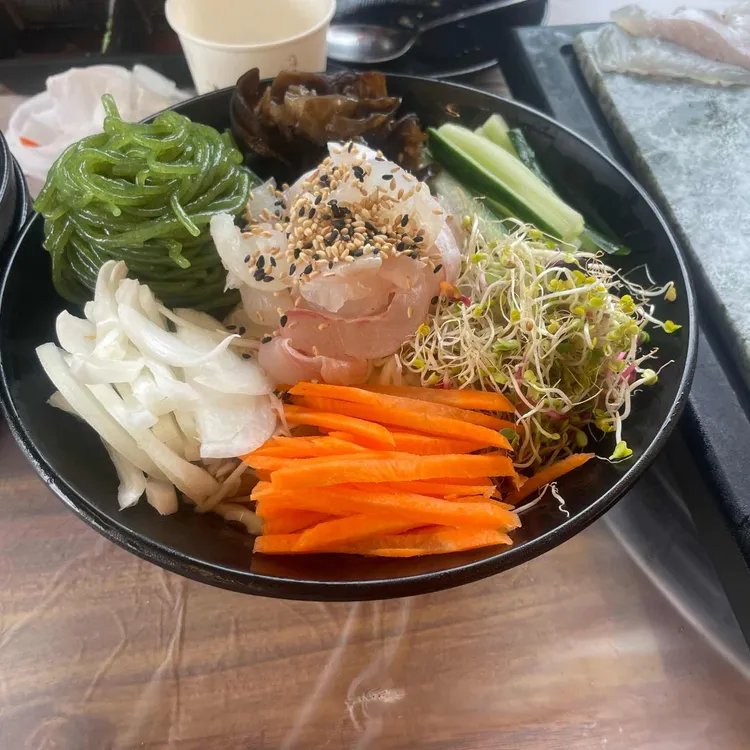 채석강 조개구이 대표 사진