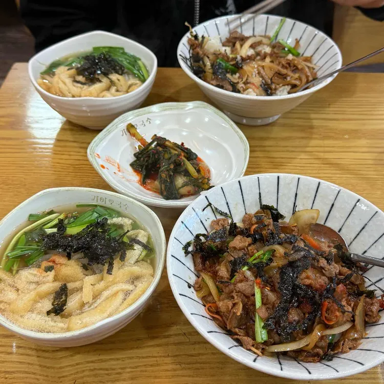 가이오국수 대표 사진