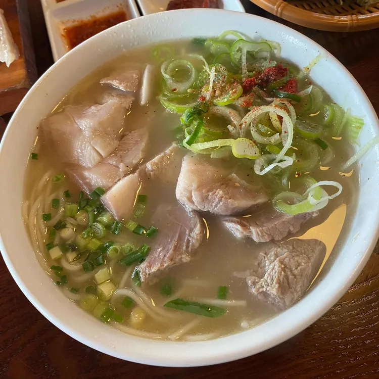 재벌국수 대표 사진
