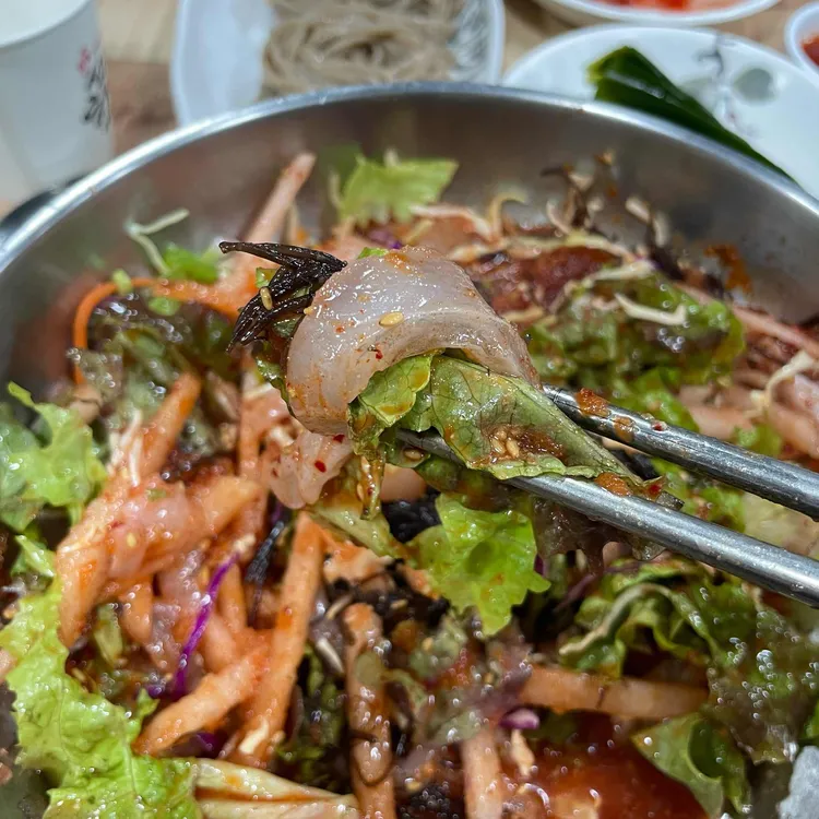 포항물회 대표 사진