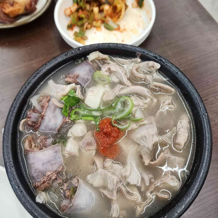 오문창 순대국밥 사진