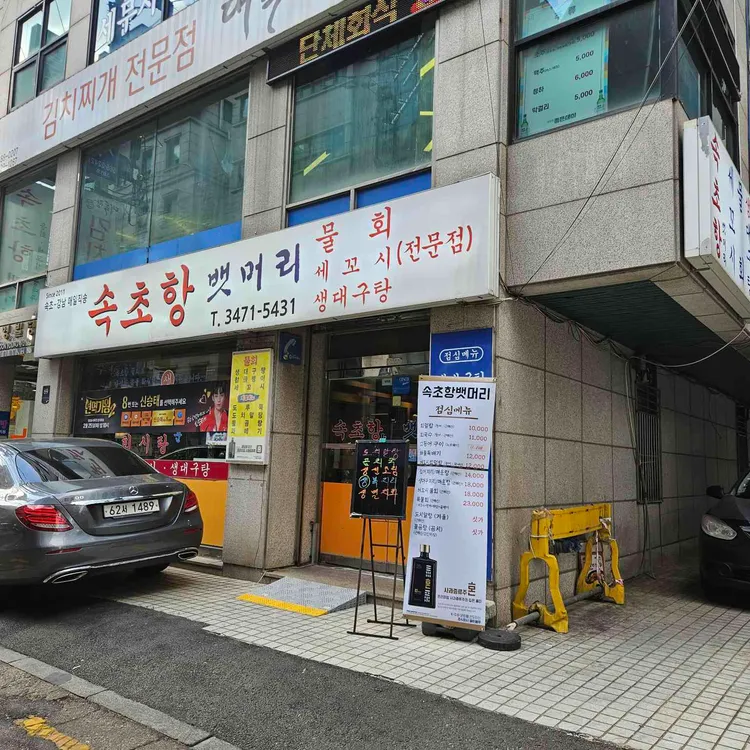 속초항뱃머리 대표 사진