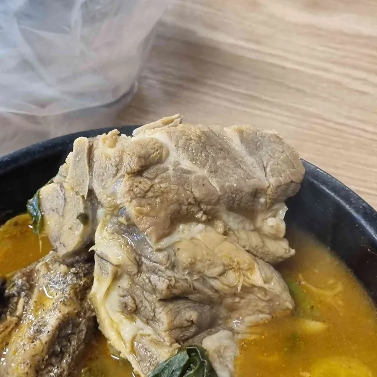 고향 순대국 대표 사진