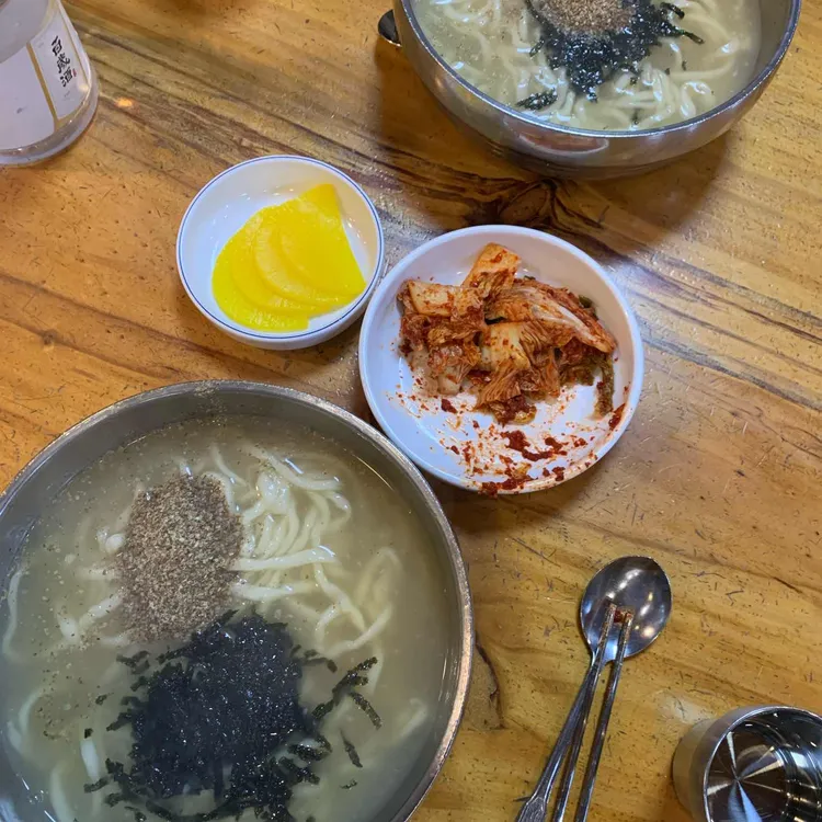 김화칼국수 사진