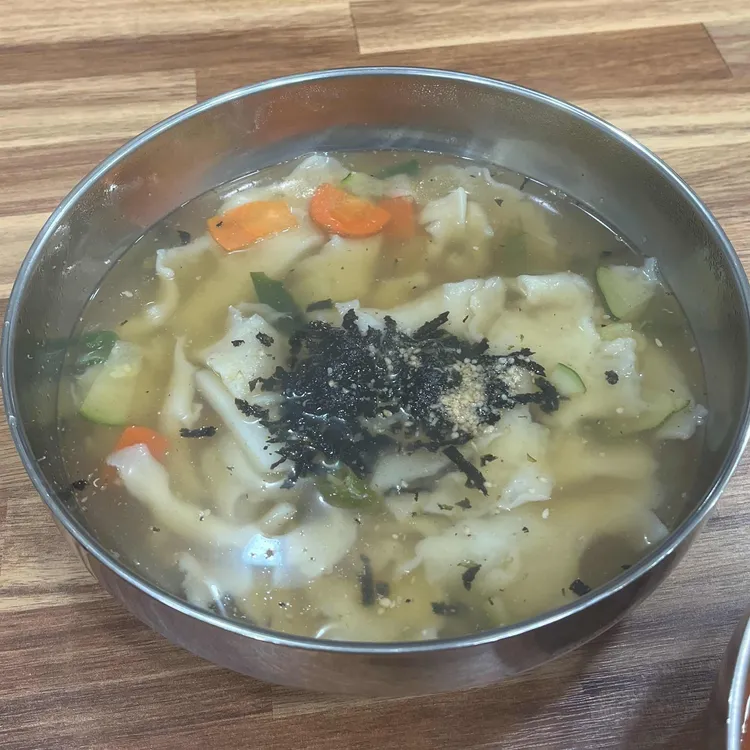 자양수제비 대표 사진