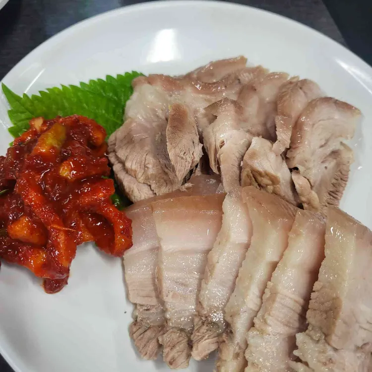 청류벽 사진 2