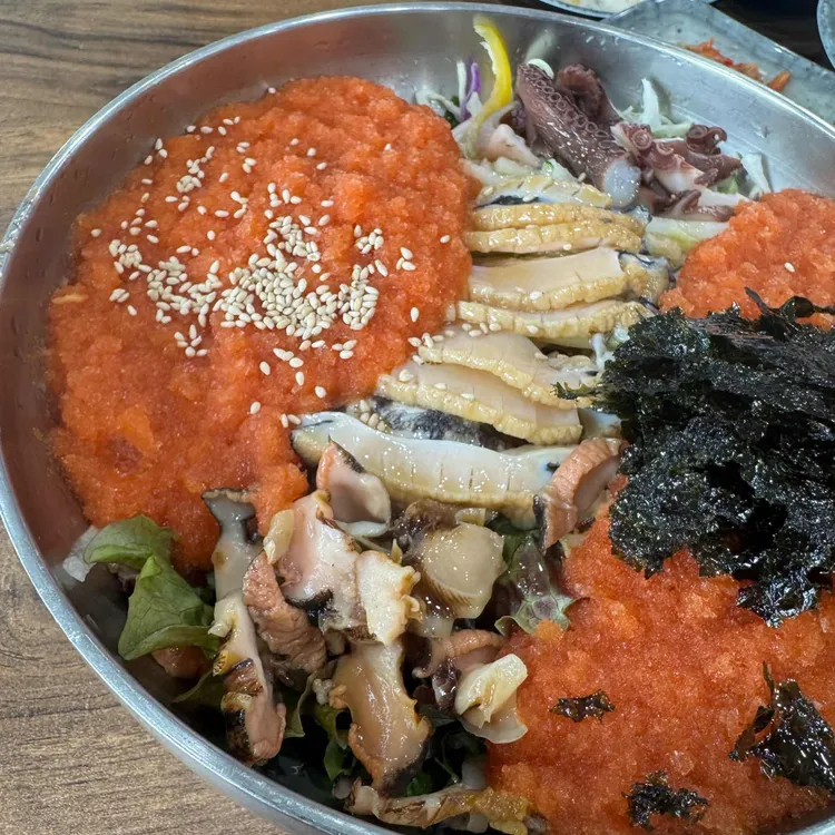 남해전복물회 대표 사진
