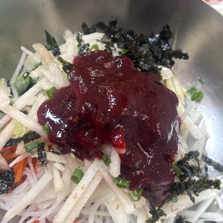동해물회 대표 사진