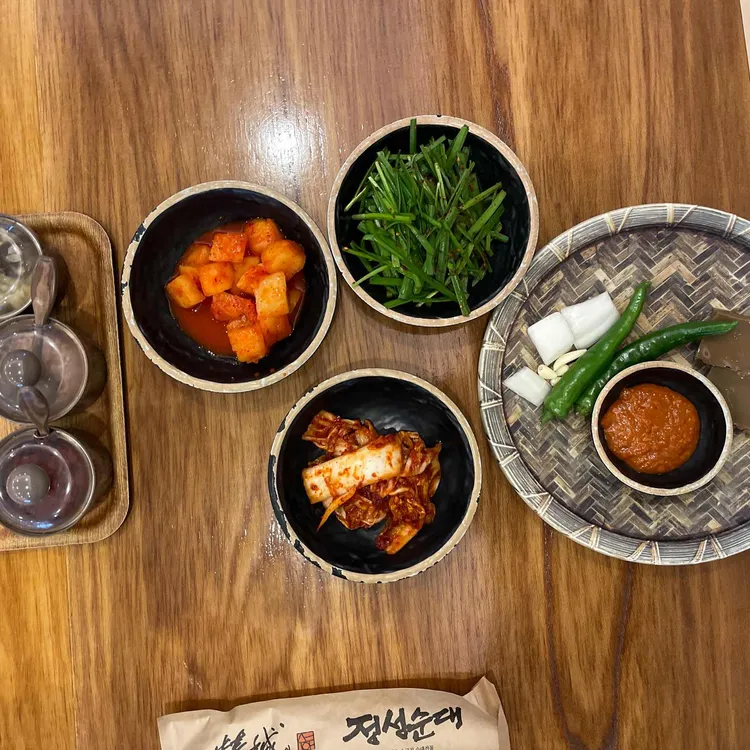 정성순대 대표 사진