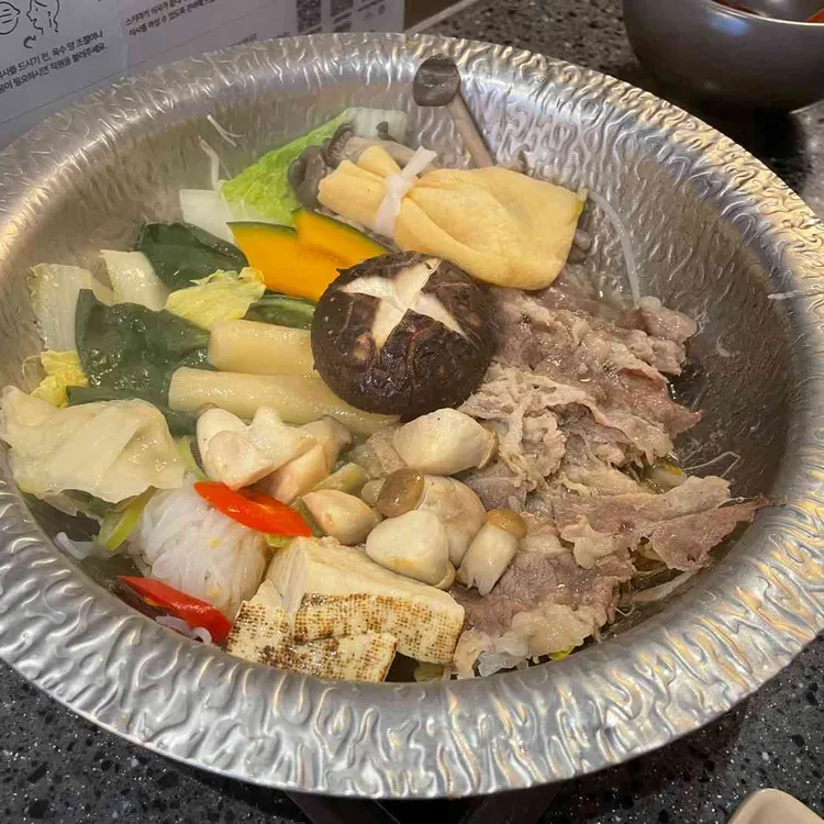 소선 스키야키 대표 사진