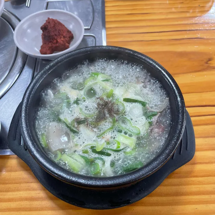 시장순대국 대표 사진