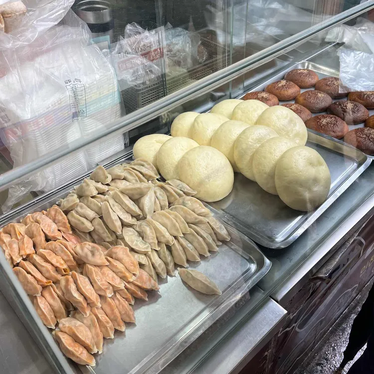 산동만두 공갈빵 사진