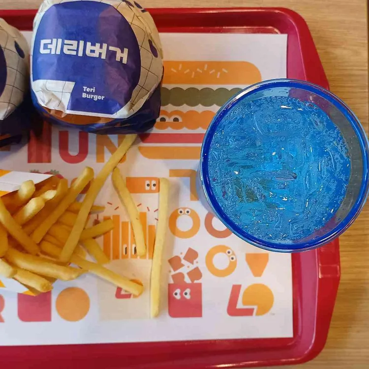 롯데리아 대표 사진