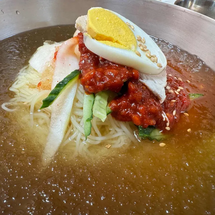 장수밀면 사진 1