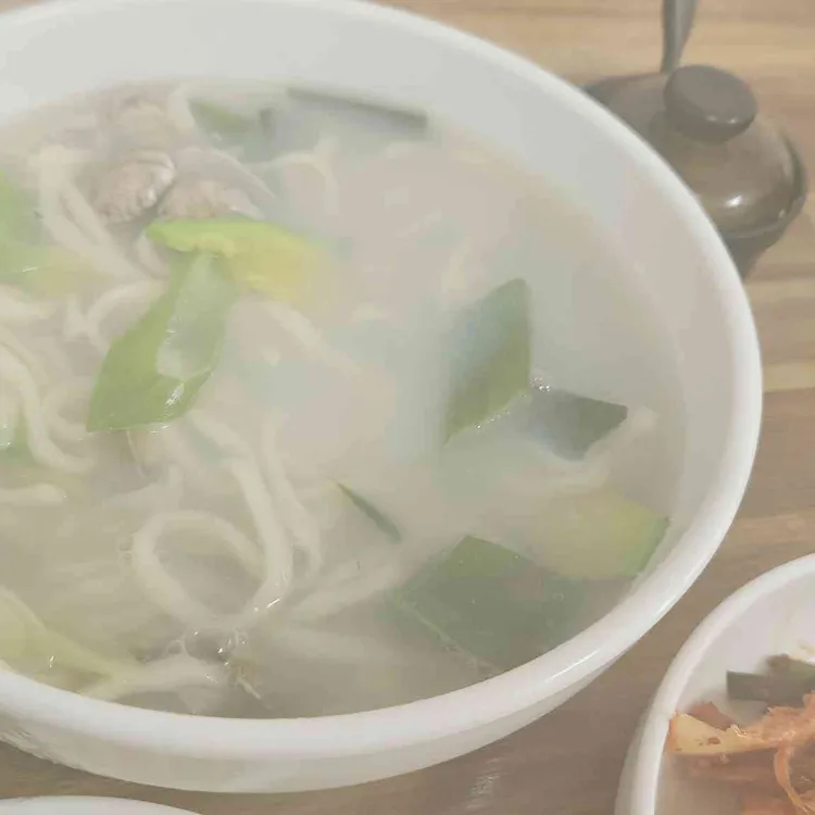 바지락칼국수 사진 2