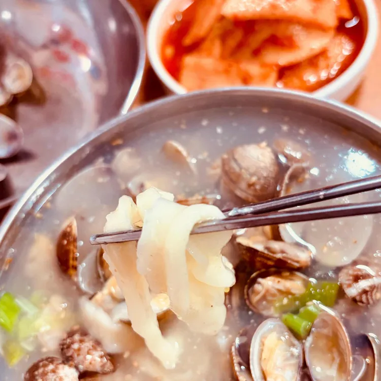 파전칼국수 사진 1