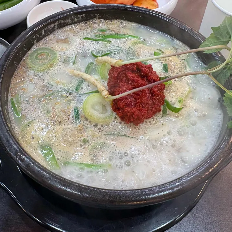 꿀꿀 진 순대 사진