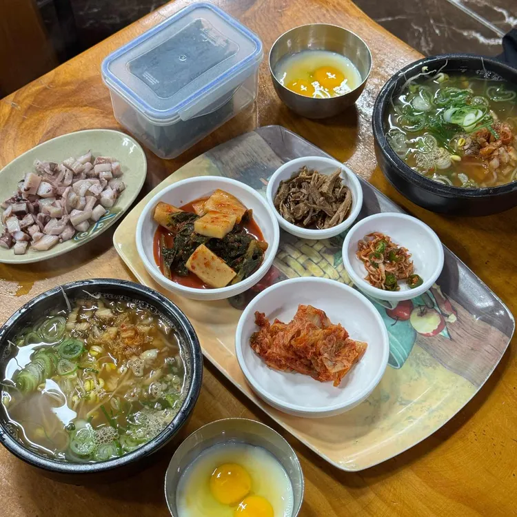 우정식당 대표 사진