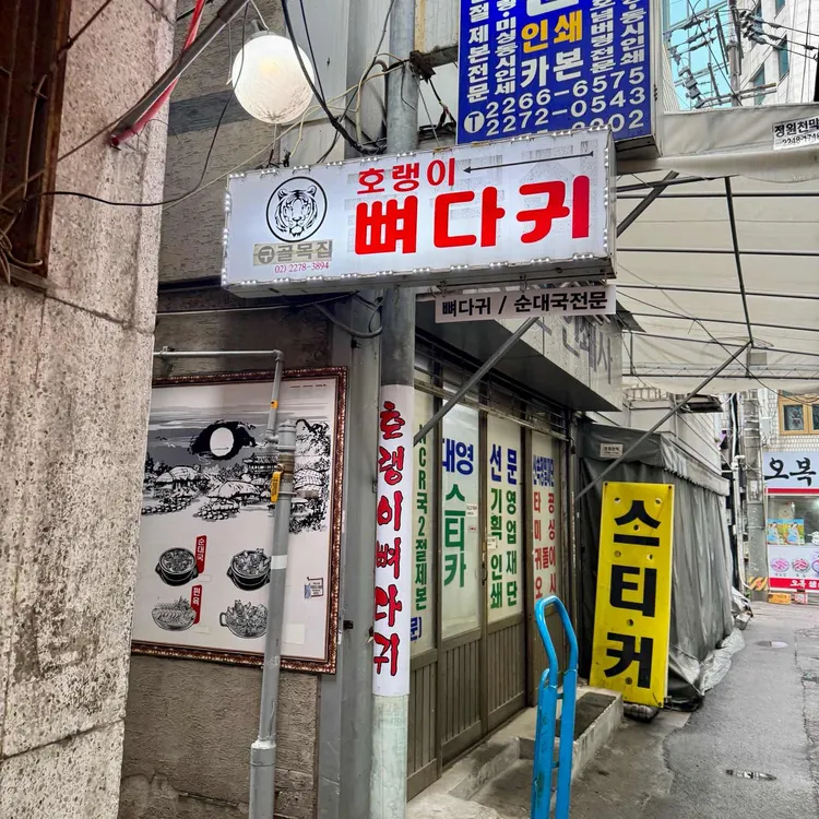 호랭이뼈다귀 사진 1