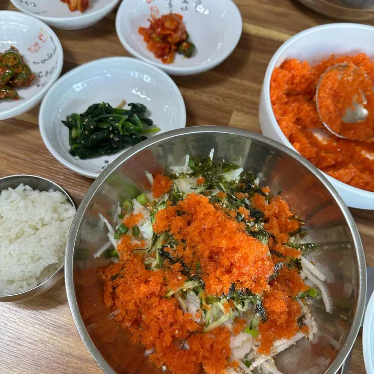 포항임곡물회 대표 사진