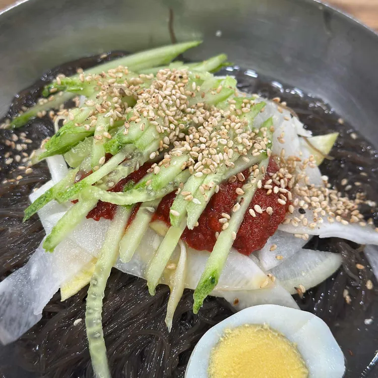 송월냉면 사진