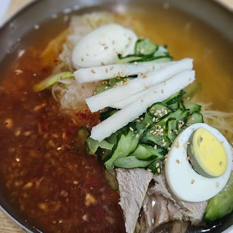황산밀면 사진 2