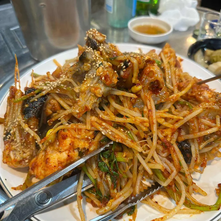 미락복아구찜 사진