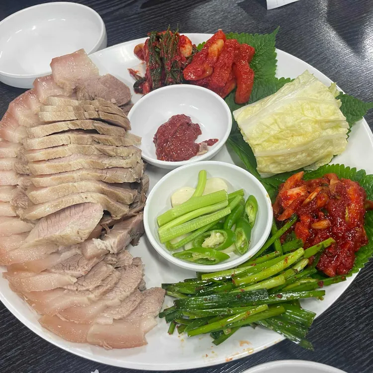 청류벽 사진