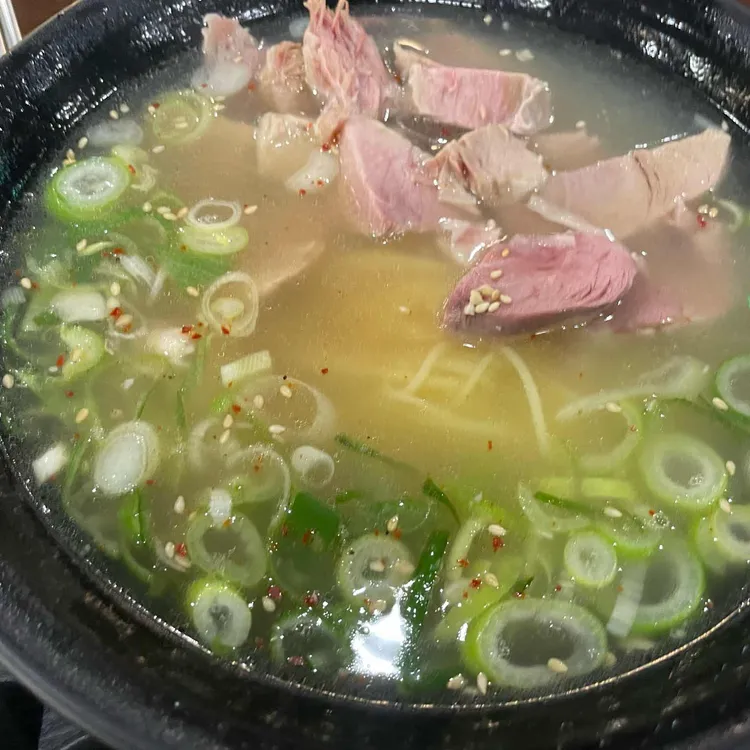 삶은고기국수 사진 1